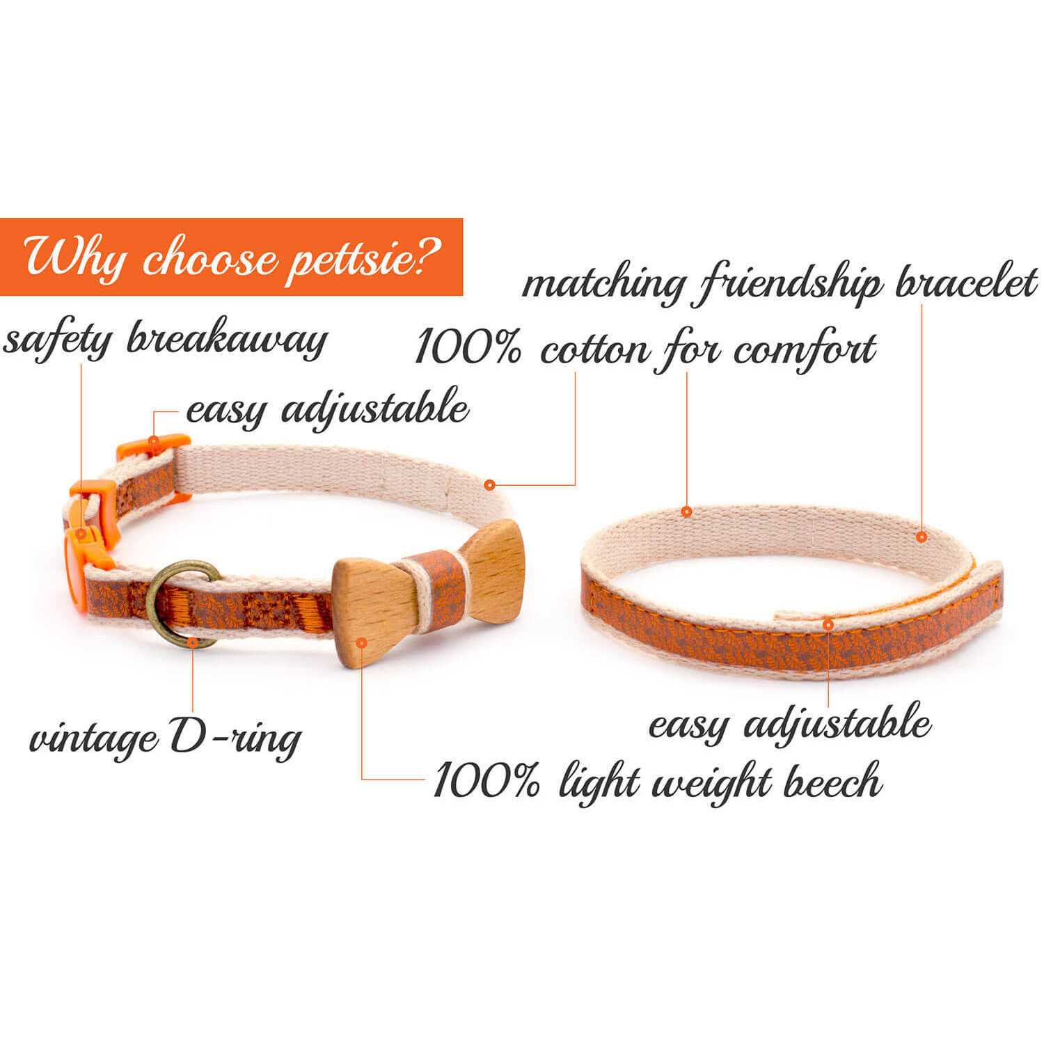 Alternative view of Pettsie Cat Collar Breakaway Friendship Bracelet