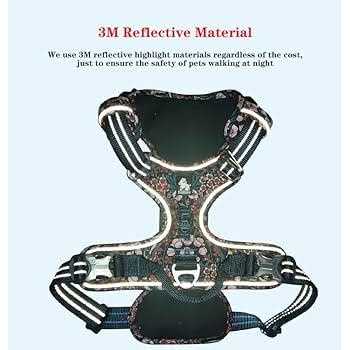 Alternative view of Chai's Choice Premium Floral Dog Harness