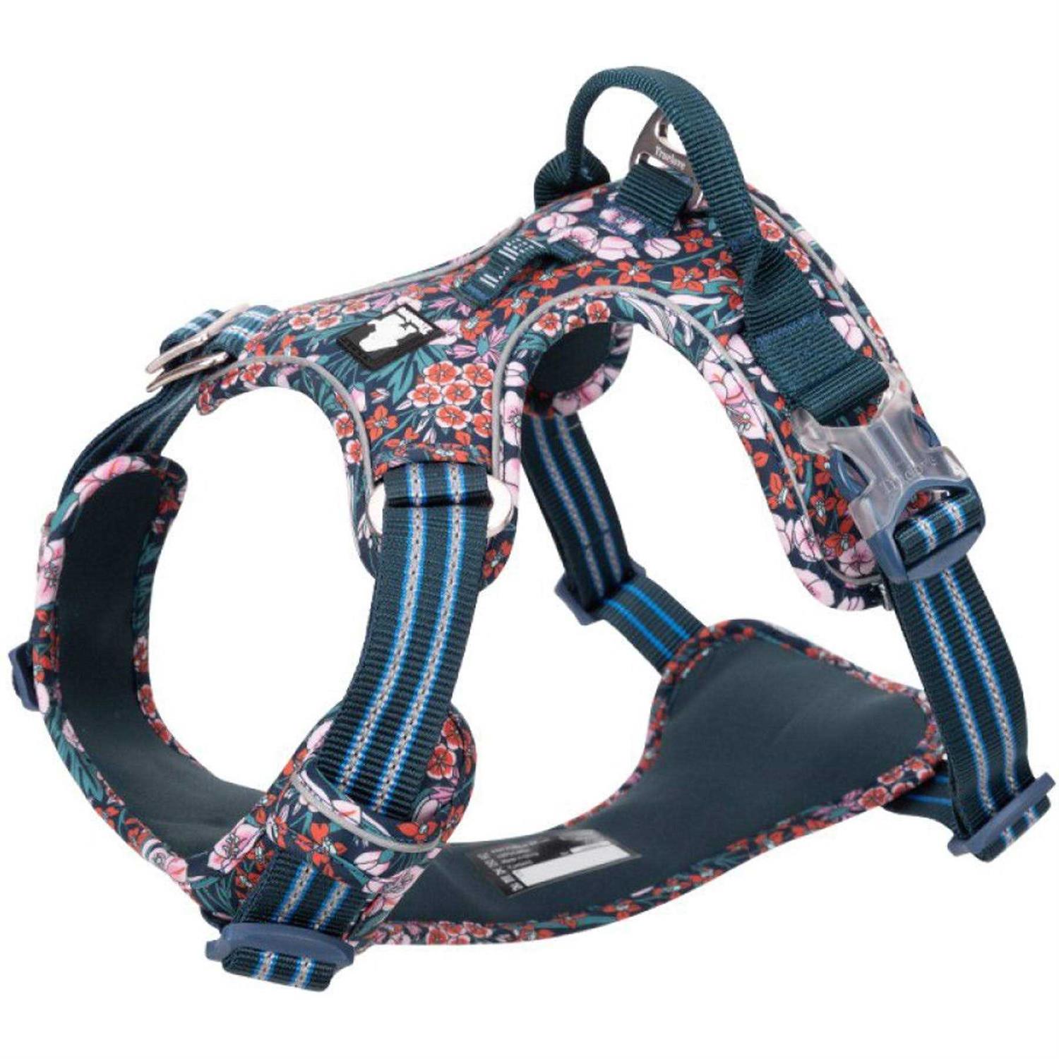 Chai's Choice Premium Floral Dog Harness