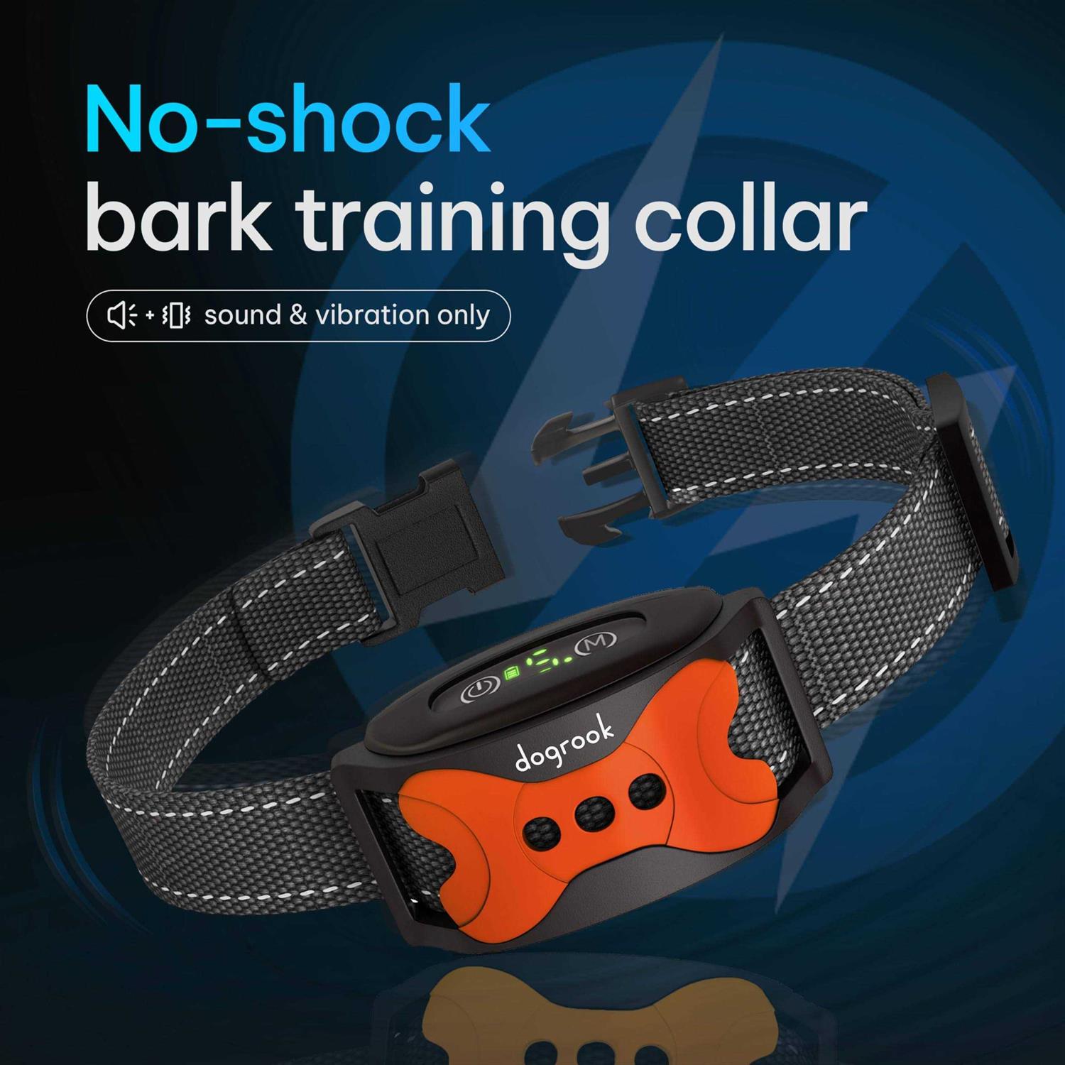 Alternative view of DogRook Rechargeable Dog Bark Collar Humane No Shock Barking Collar