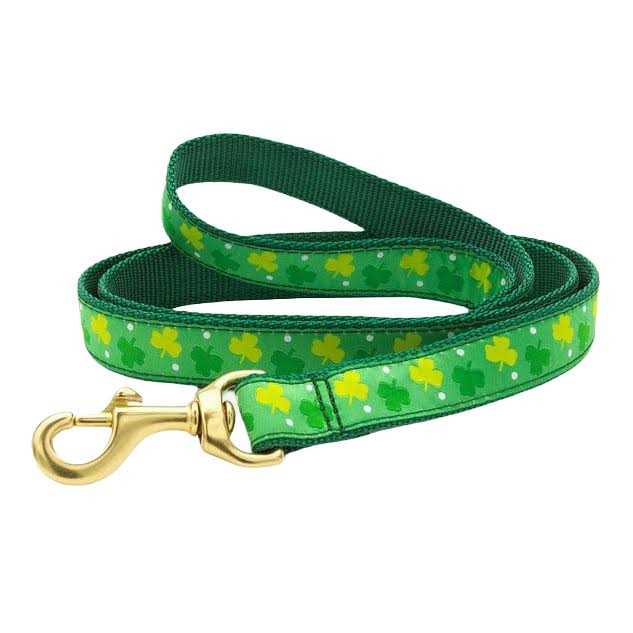 Alternative view of Up Country Dog Collar Shamrock Wide