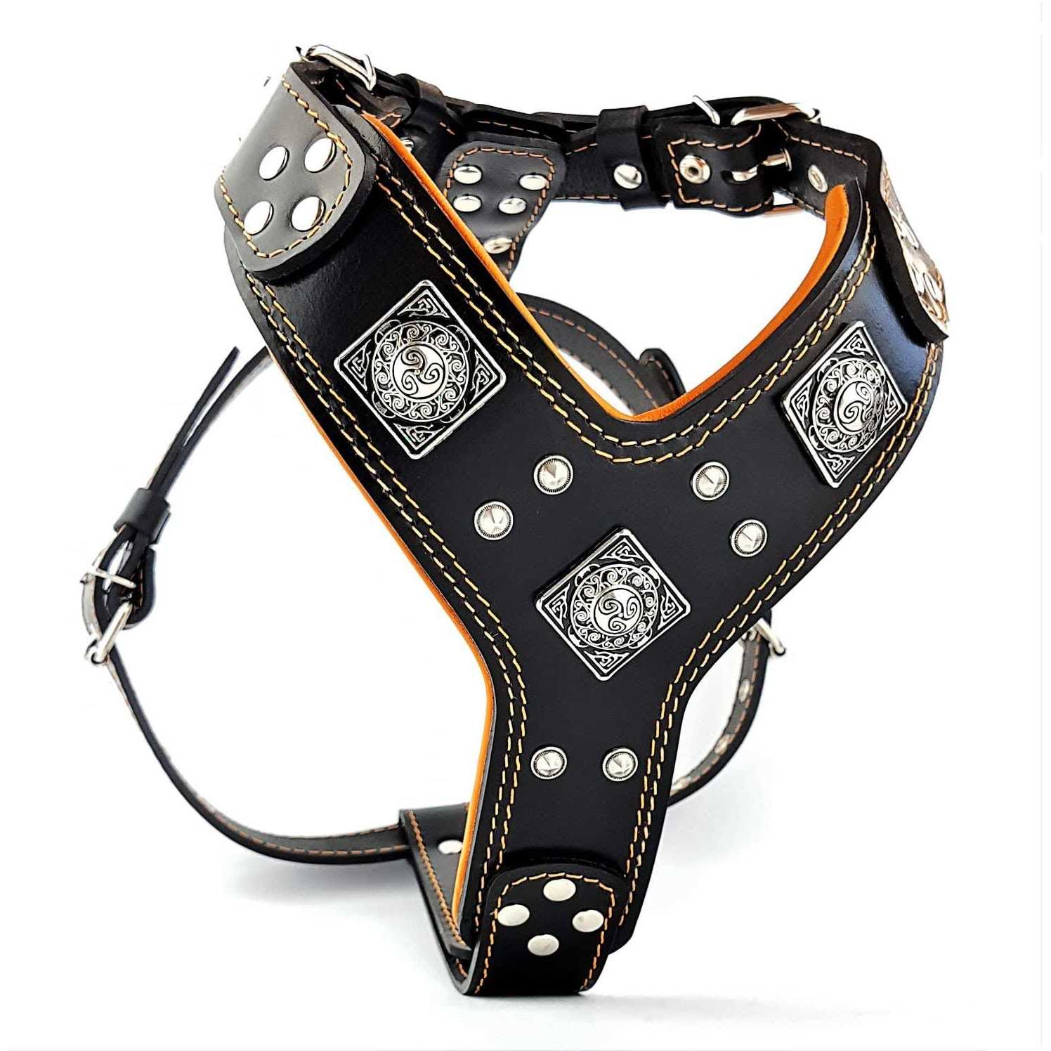Alternative view of Bestia EROS Dog Leather Harness