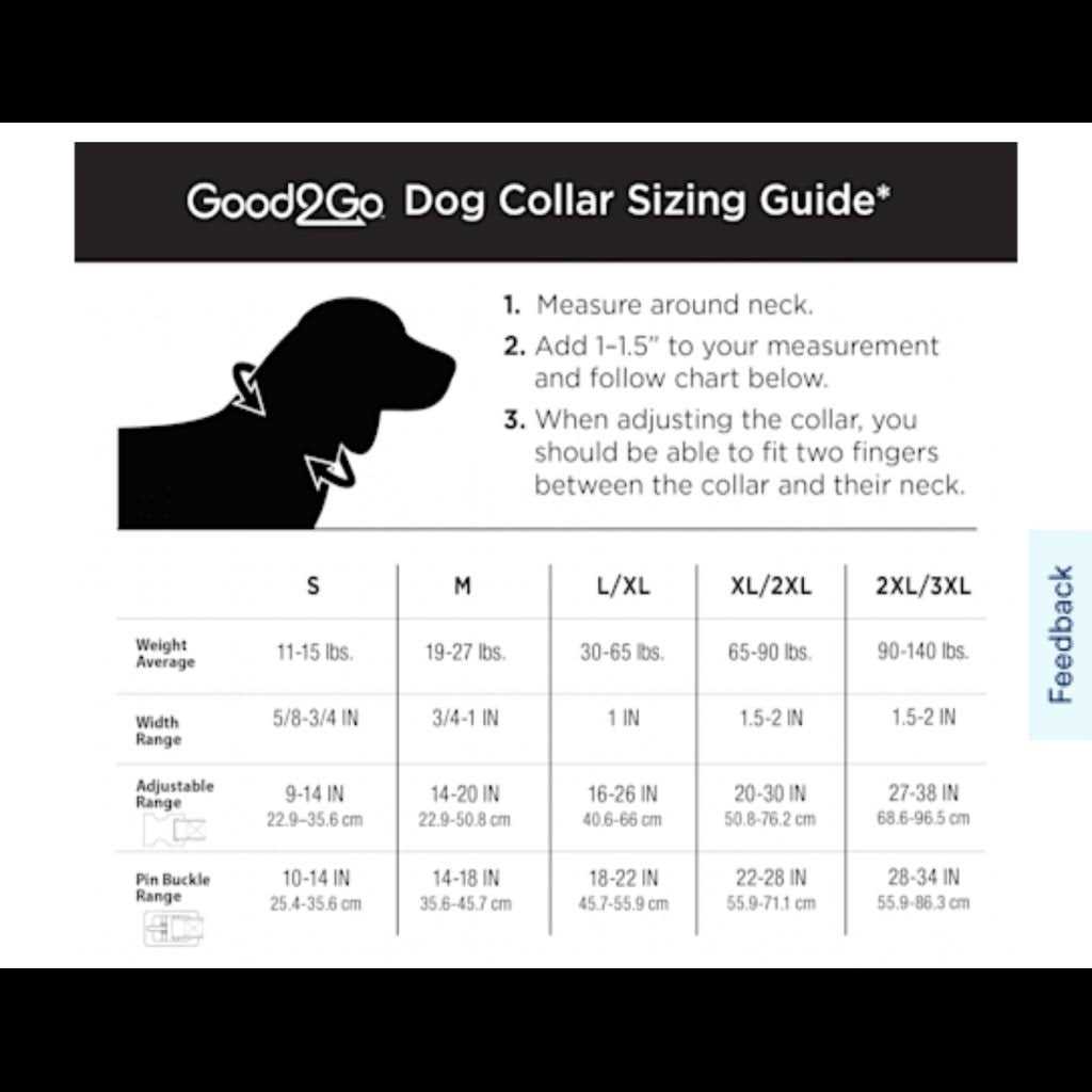 Alternative view of Good2go Dog New Good2go Red Collar Big Dogs