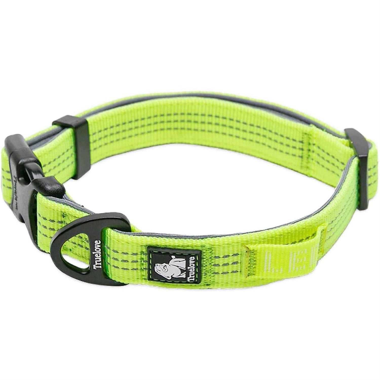 Chai's Choice Best Outdoor Explorer Dog Collar 3M Reflective Dog Collar with Aluminum Leash Attachment, Matching Harness and Leash Available
