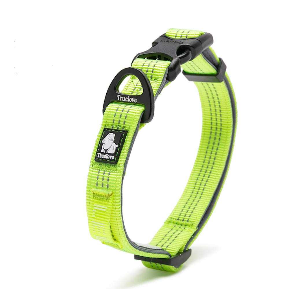 Alternative view of Chai's Choice Best Outdoor Explorer Dog Collar 3M Reflective Dog Collar with Aluminum Leash Attachment, Matching Harness and Leash Available