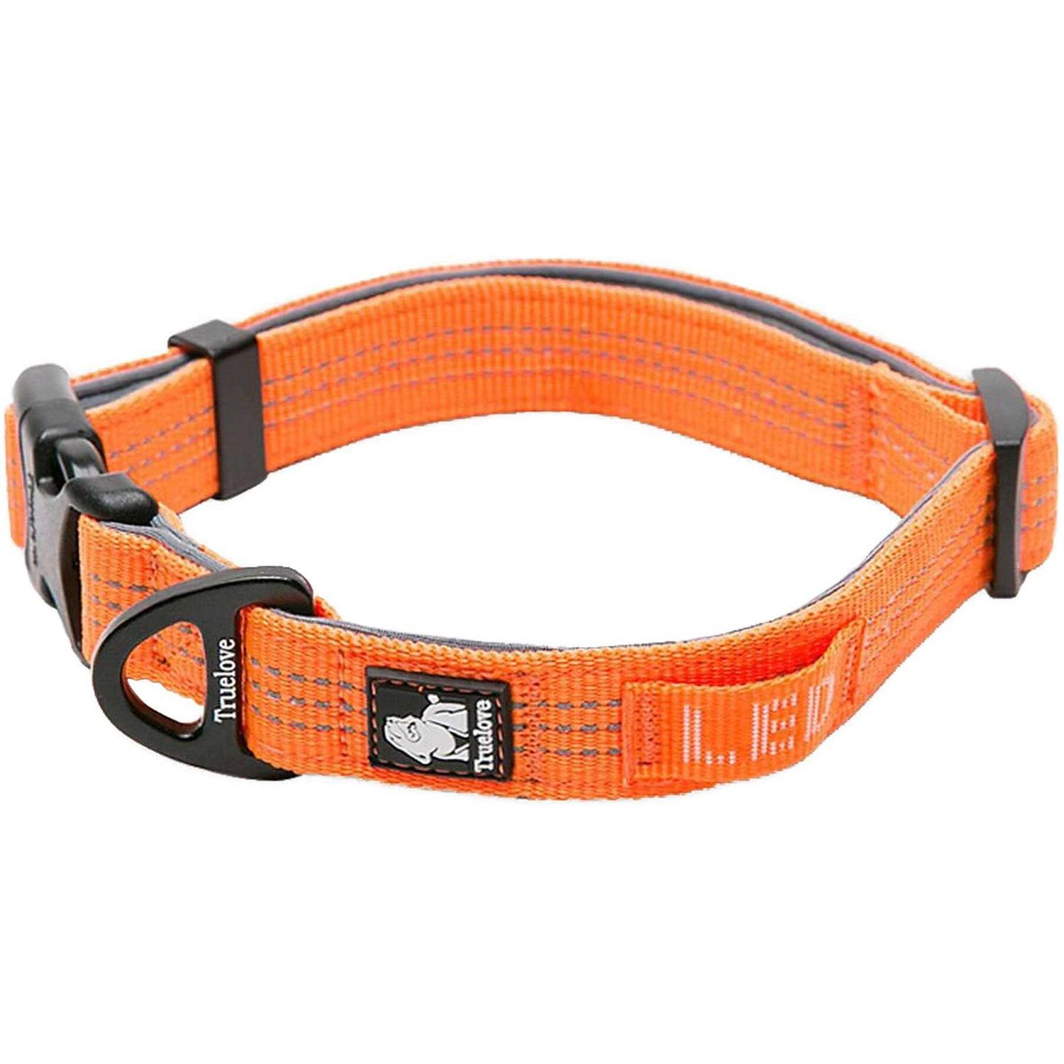 Chai's Choice Best Outdoor Explorer Dog Collar 3M Reflective Dog Collar with Aluminum Leash Attachment, Matching Harness and Leash Available