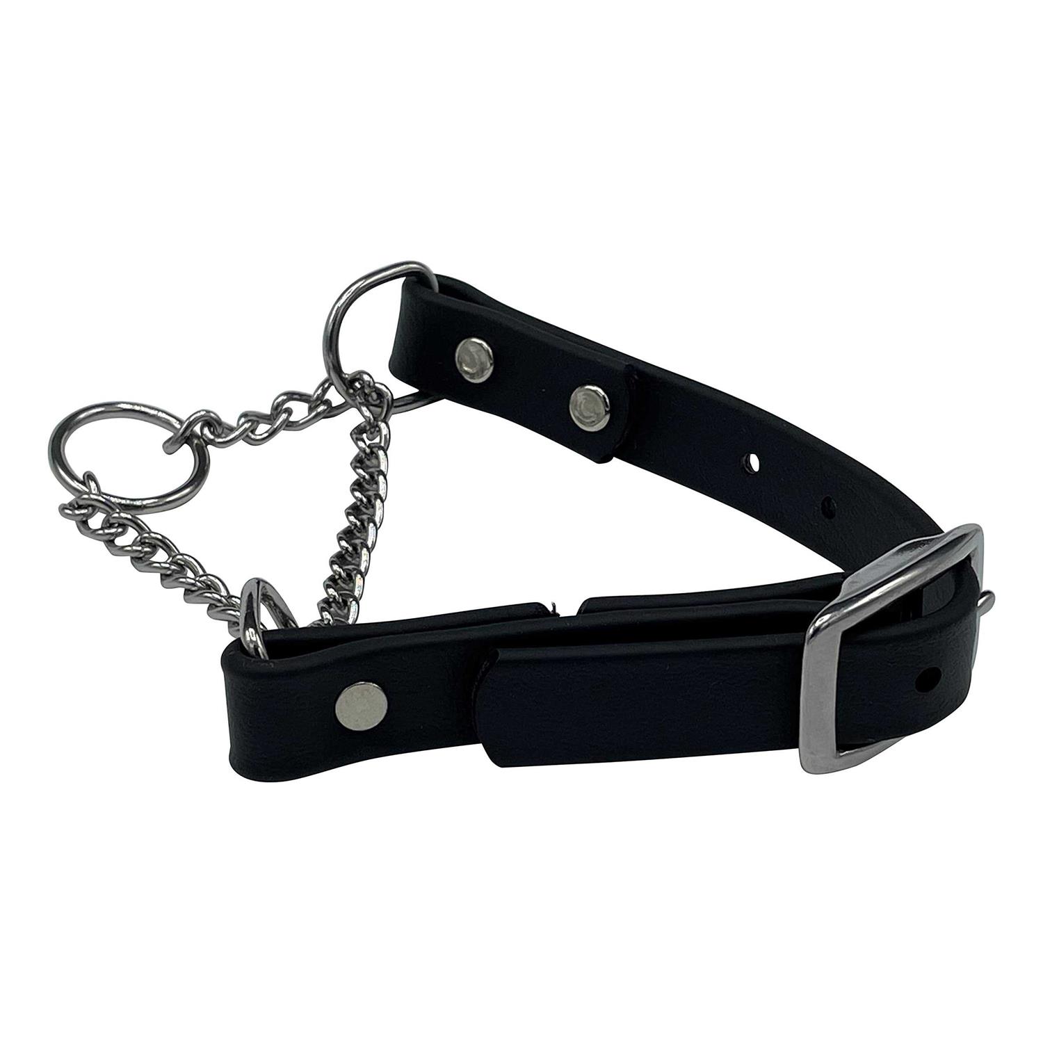 JIM HODGES DOG TRAINING Martingale Collar for Dogs Biothane Stainless Steel Hardware No Pull