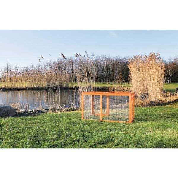 Alternative view of iclbc Large Metal Chicken Coop Walk-in Poultry Cage Chicken Run Pen Dog Kennel Duck House with Waterproof and Anti-Ultraviolet Cover for Outdoor Farm
