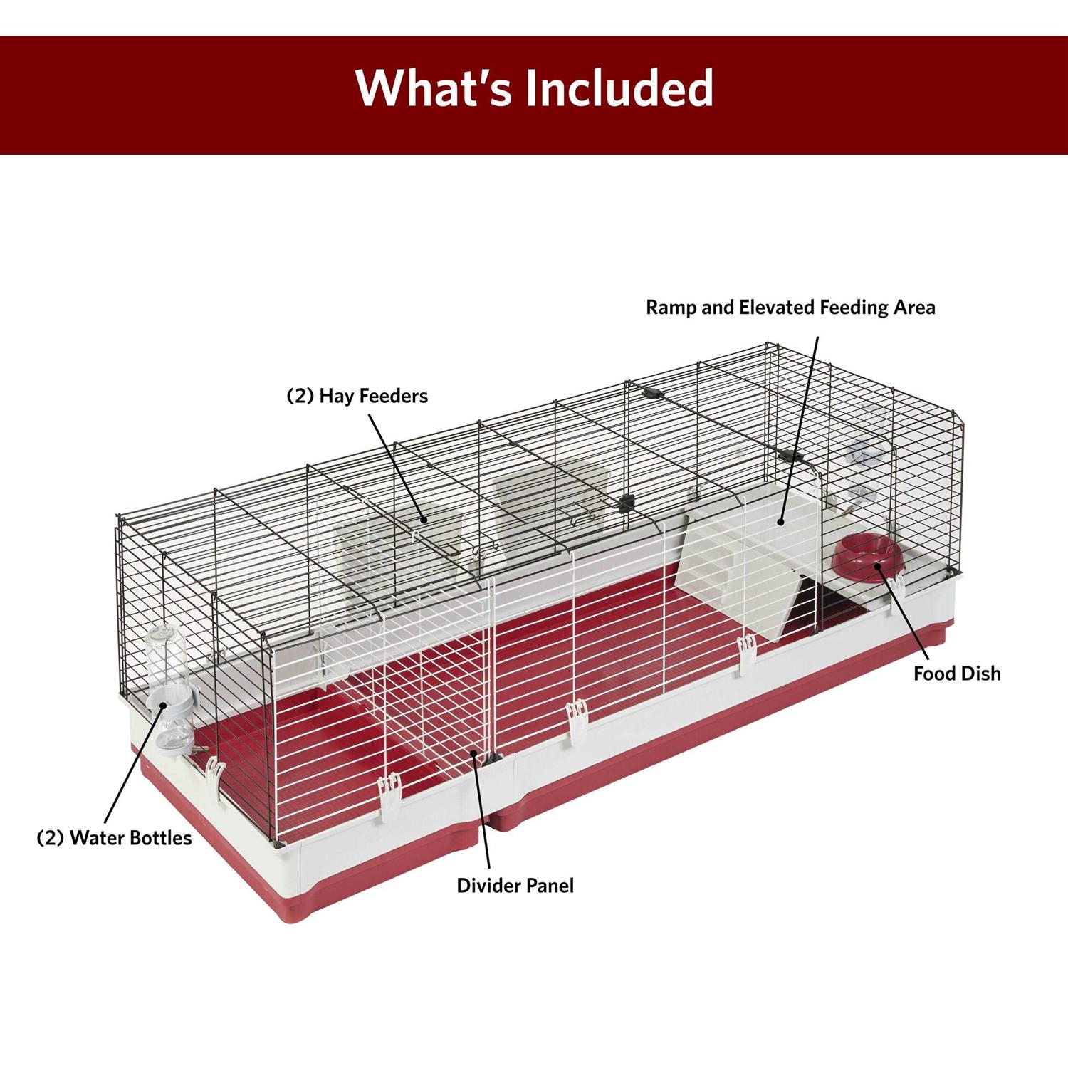 Alternative view of Midwest Homes for Pets Wabbitat Deluxe Rabbit Home