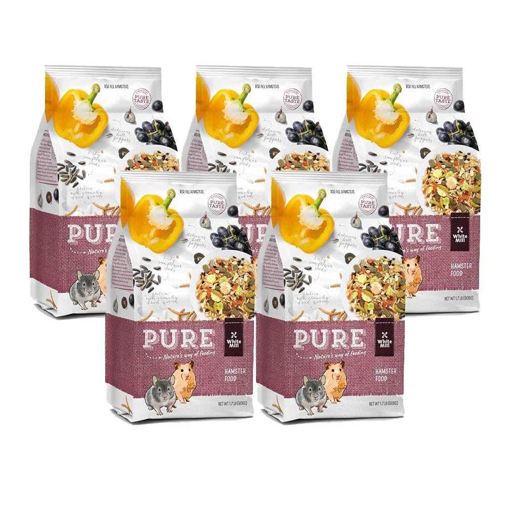 Witte Molen Pure Hamster Food Seed Mixture Mealworms Sunflower Seeds