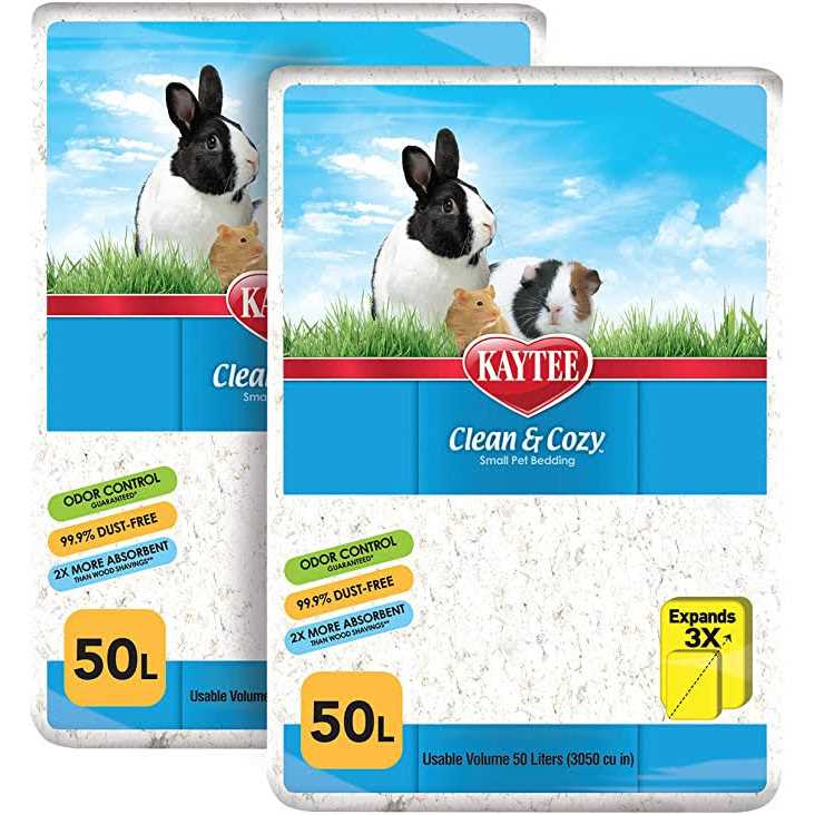 Alternative view of Kaytee Clean & Cozy White Bedding For Pet Guinea Pigs, Rabbits, Hamsters, Gerbils, and Chinchillas SIOC