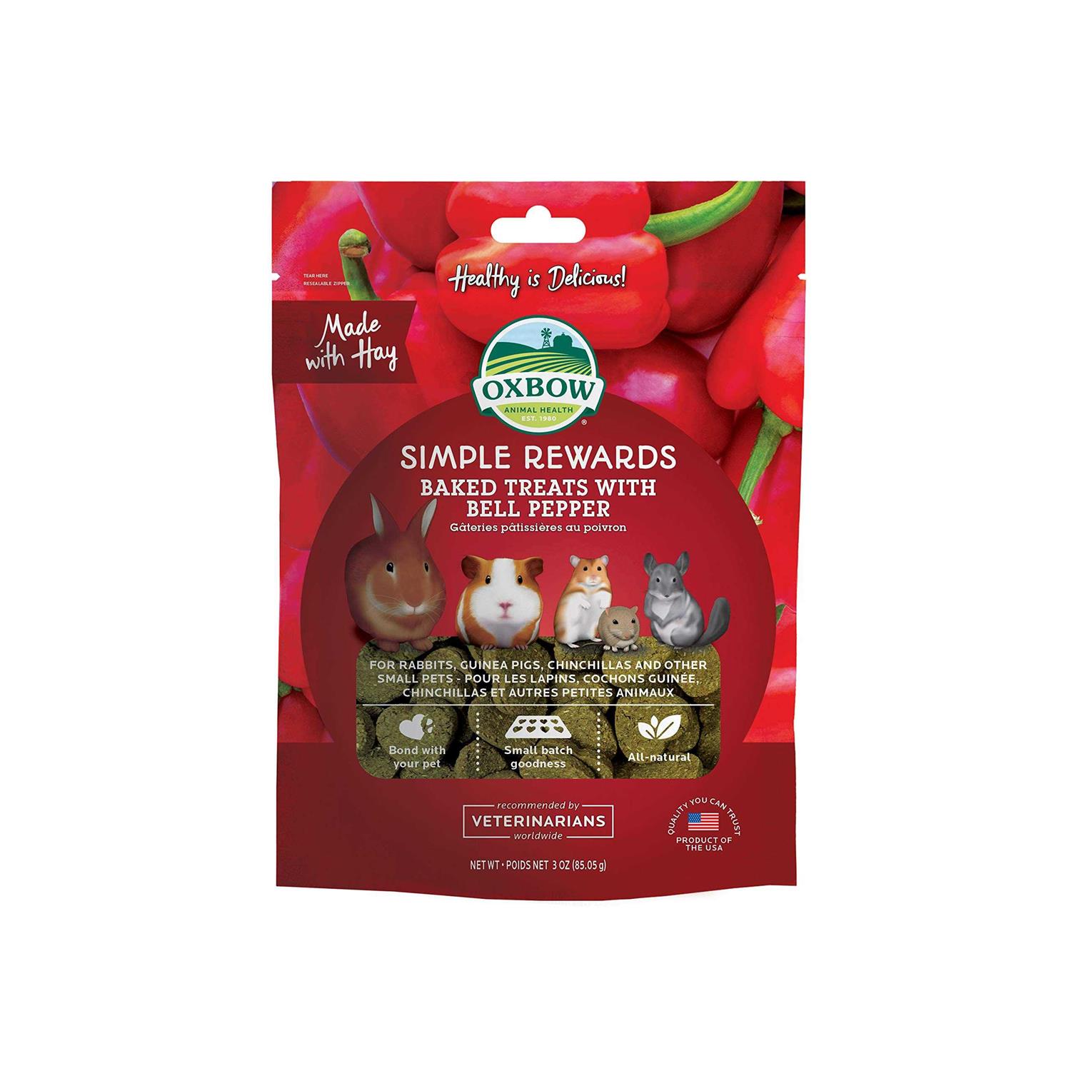 Oxbow Simple Rewards Baked Treats