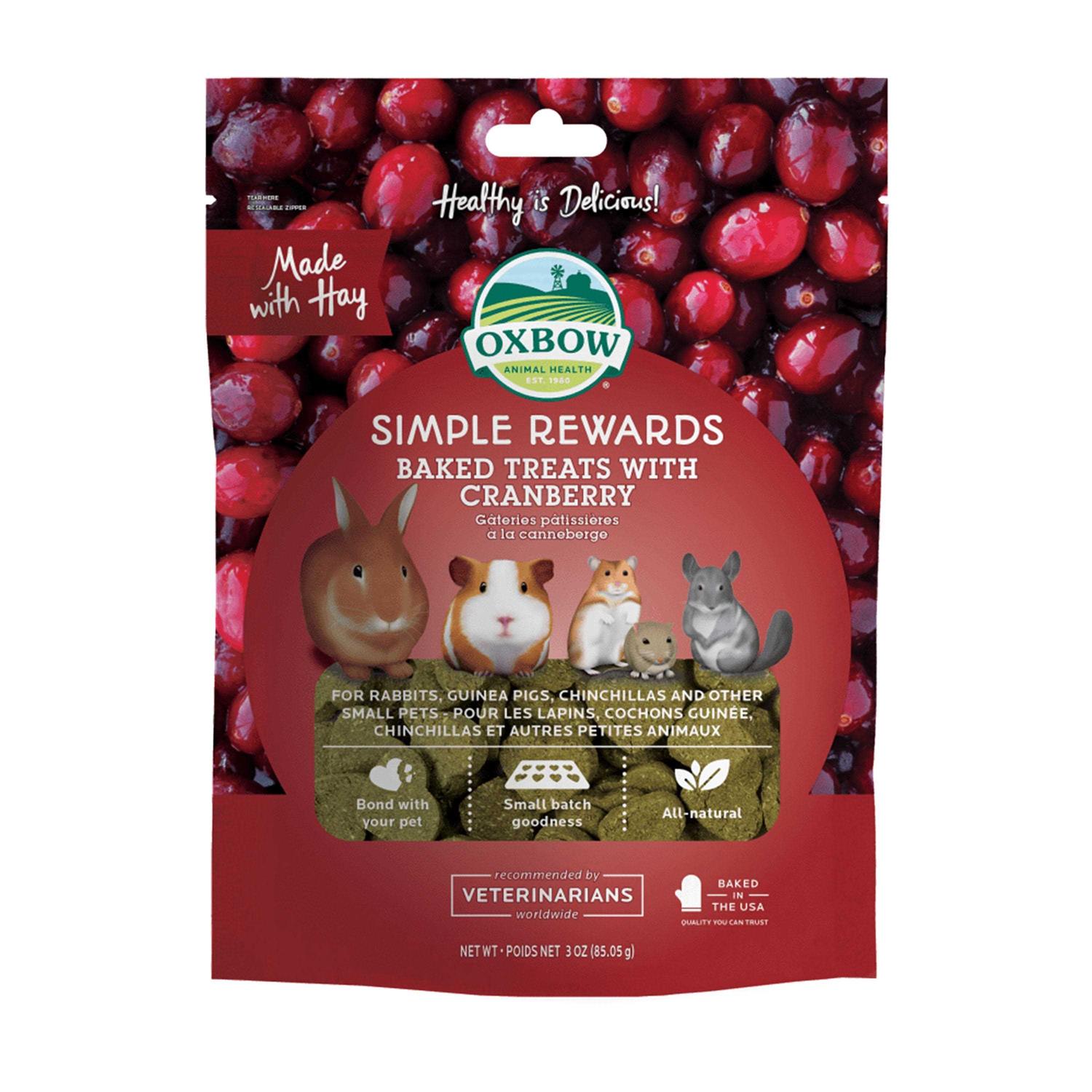 Oxbow Simple Rewards Baked Treats