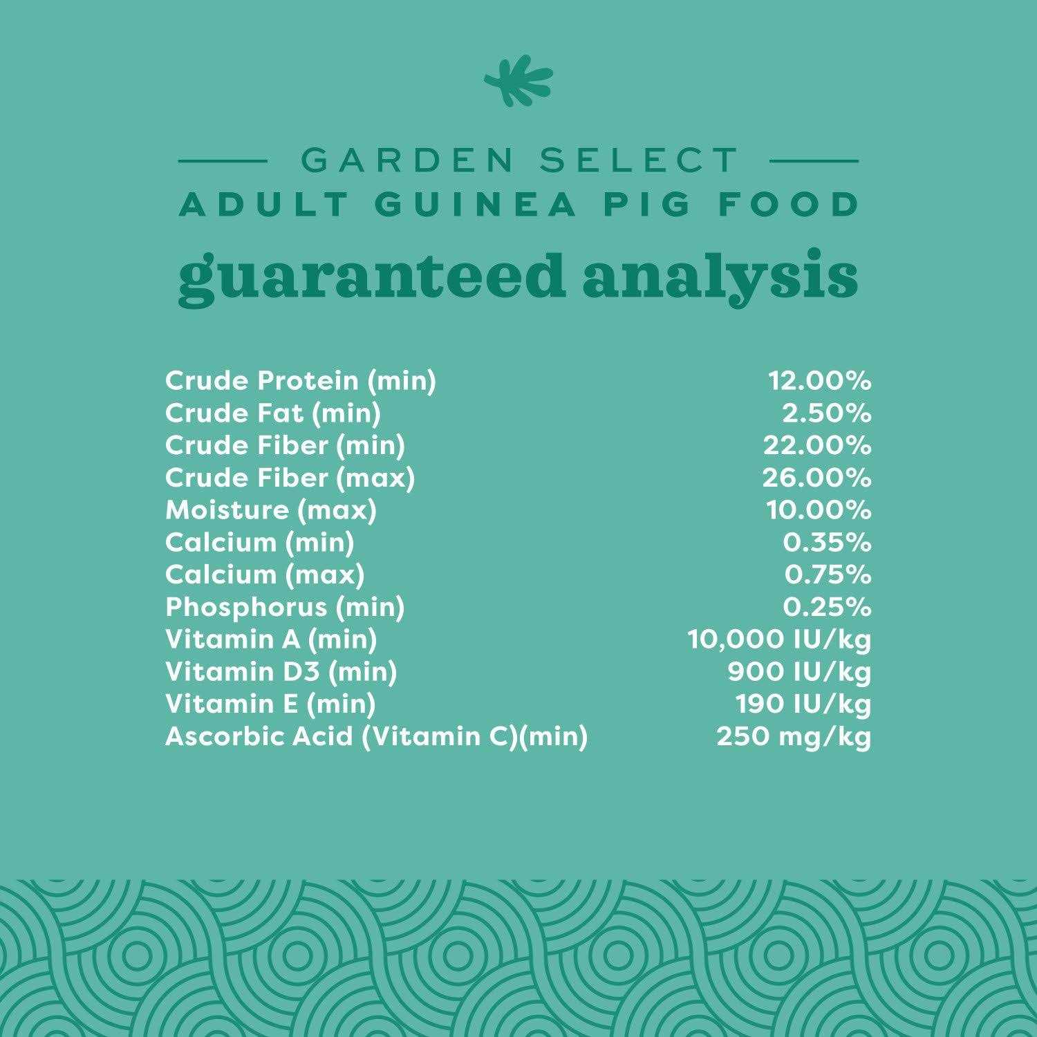 Alternative view of Oxbow Garden Select Adult Guinea Pig Food