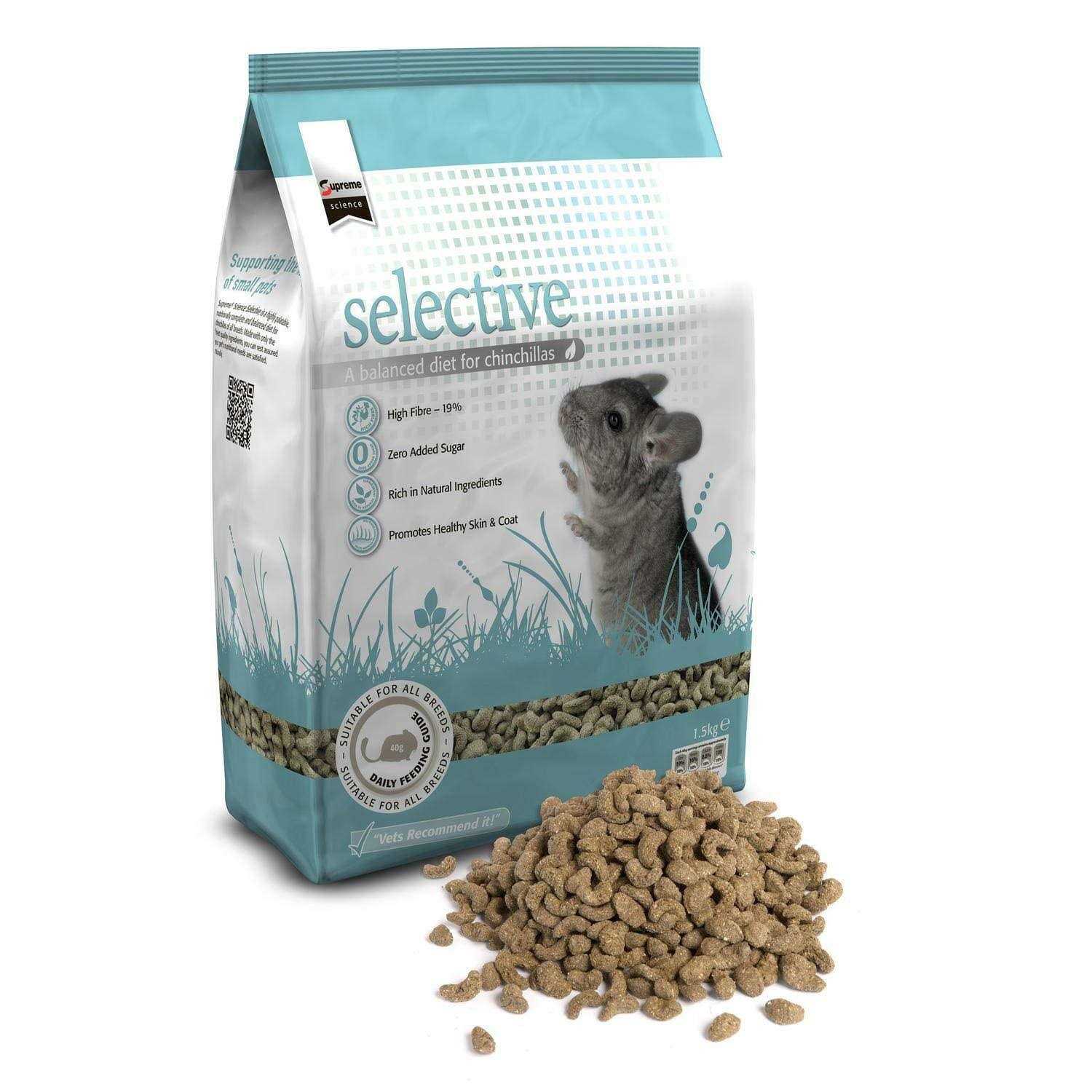 Alternative view of Supreme Petfoods Science Selective Chinchilla 1.5 kg