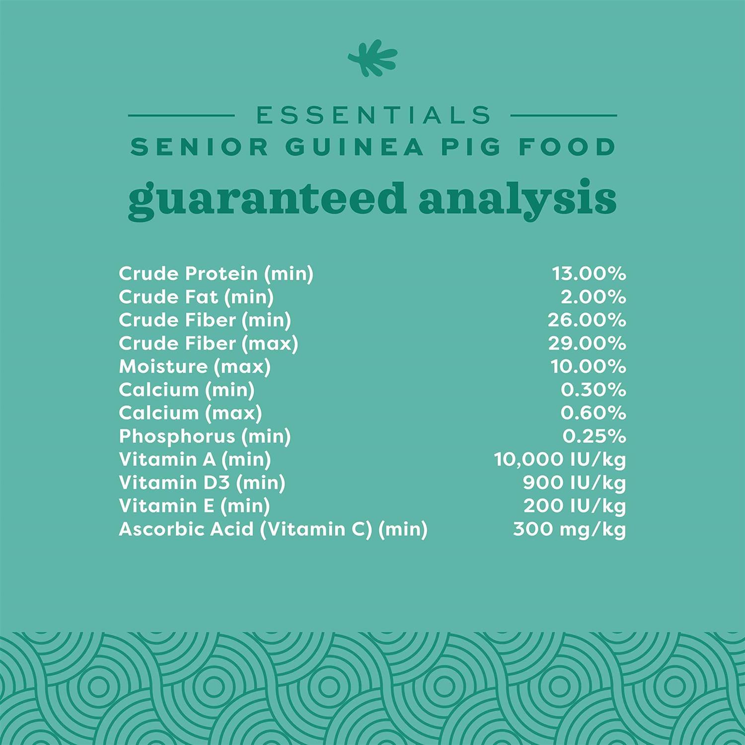 Alternative view of Oxbow Essentials Senior Guinea Pig Food