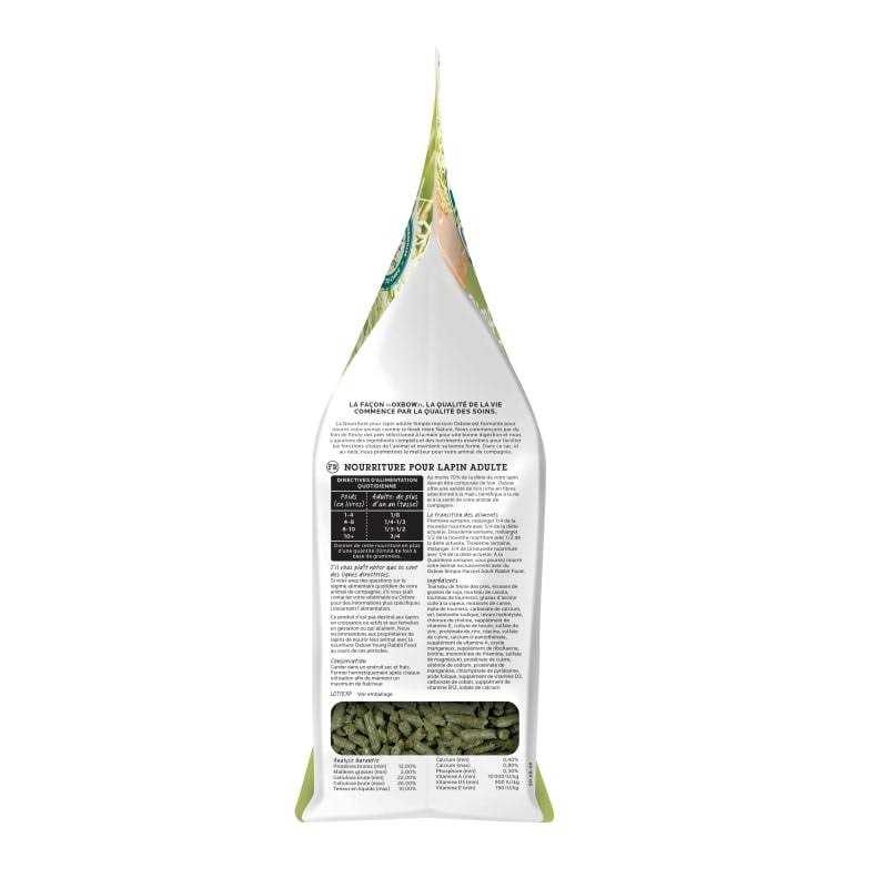 Alternative view of Oxbow Simple Harvest Adult Rabbit Food