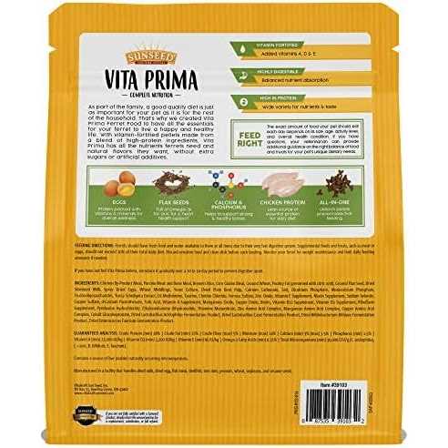 Alternative view of Sunseed Vita Prima Ferret Food