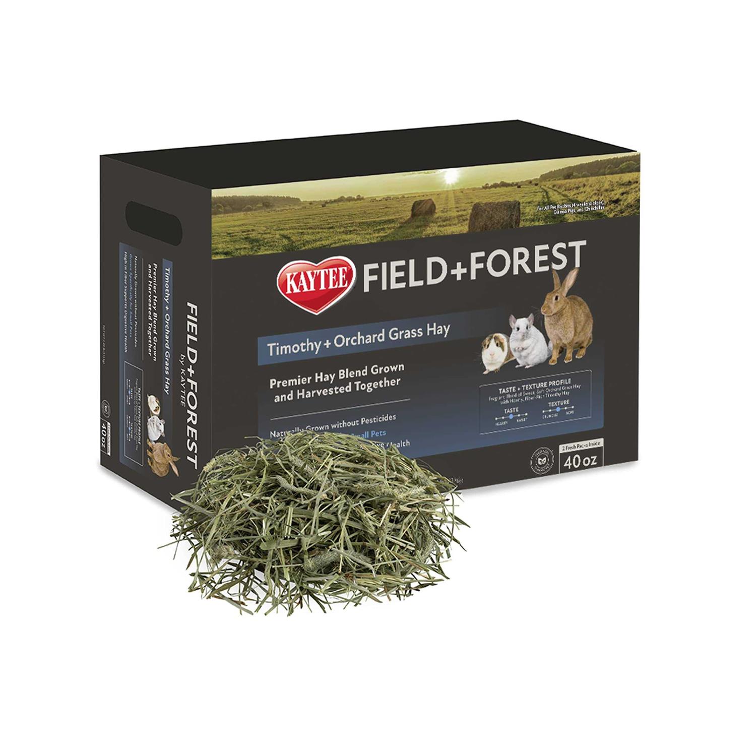 Alternative view of Kaytee Field and Forest Timothy and Orchard Grass Hay Blend