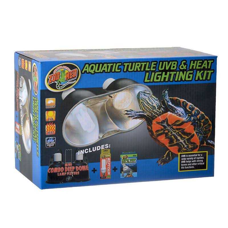 Alternative view of Zoo Med Aquatic Turtle UVB Heat Lighting Kit
