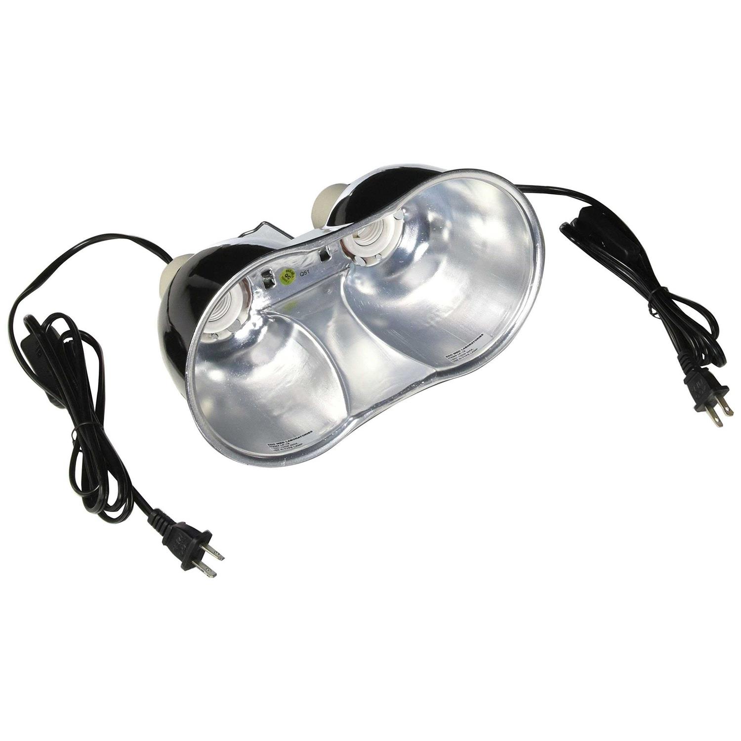 Alternative view of Zoo Med Mini Combo Deep Dome Lamp Fixture