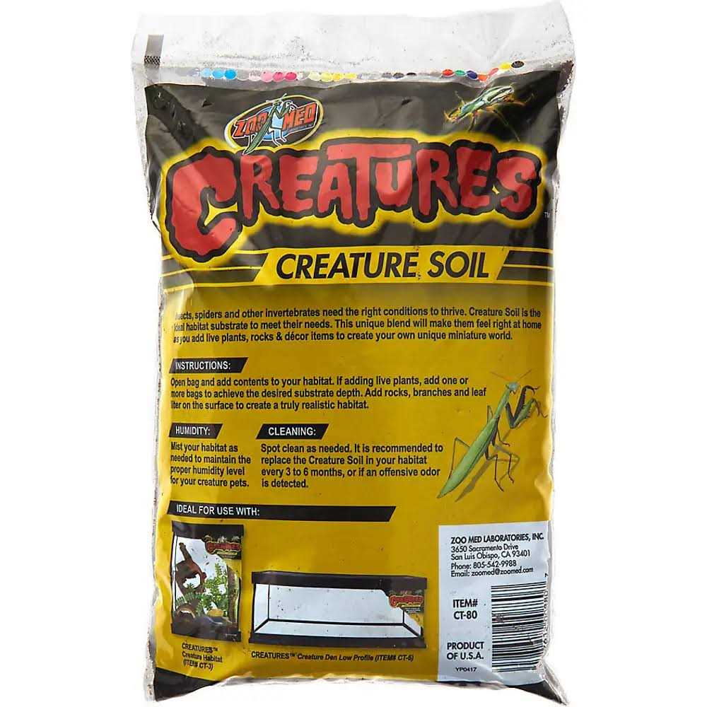 Alternative view of Zoo Med Creatures Creature Soil