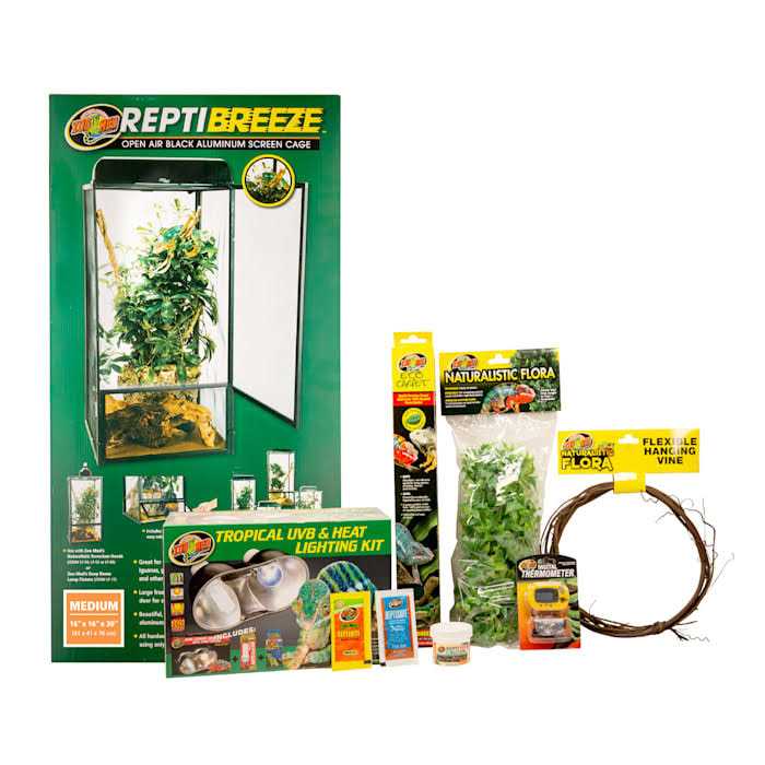 Alternative view of Zoo Med ReptiBreeze Chameleon Kit