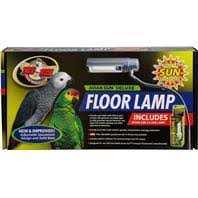 Zoo Med Avian Sun Deluxe Floor Lamp with 5.0 UVB Lamp