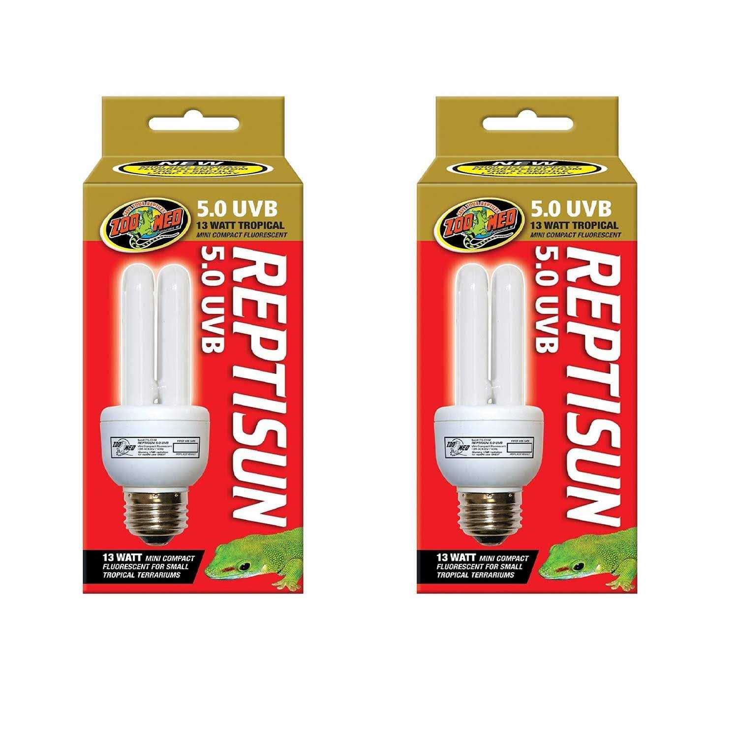 Alternative view of Zoo Med ReptiSun 5.0 UVB Mini Compact Fluorescent