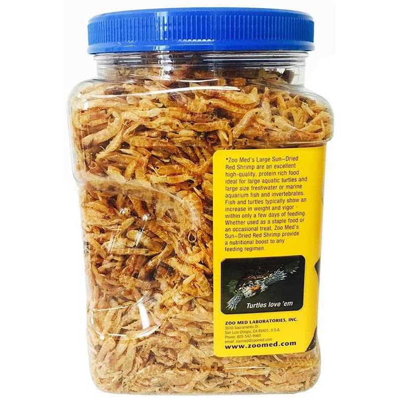 Alternative view of Zoo Med Large Sun-Dried Red Shrimp