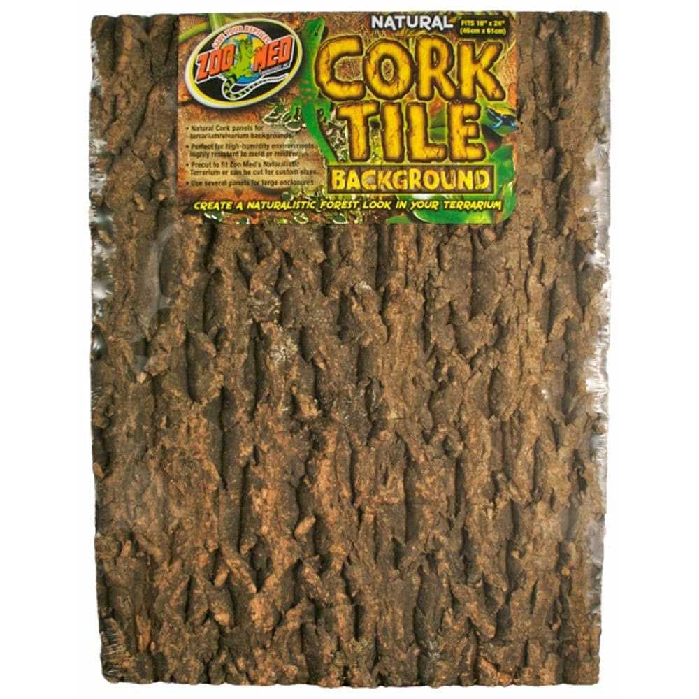 Zoo Med Natural Cork Tile Background