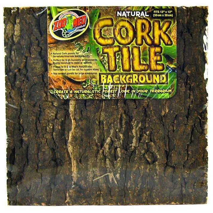 Alternative view of Zoo Med Natural Cork Tile Background