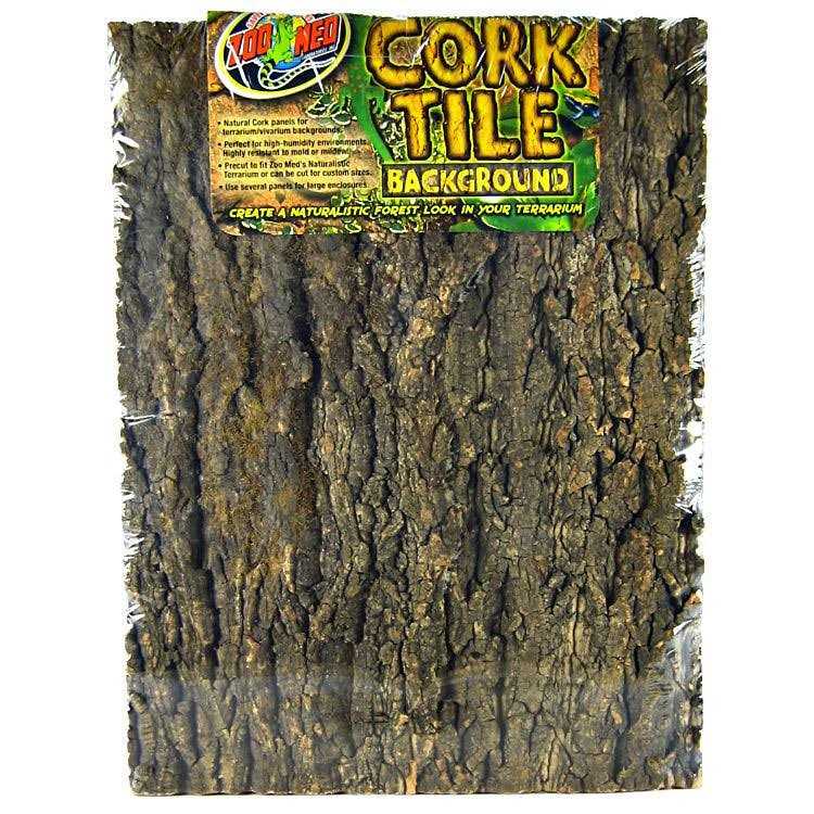 Zoo Med Natural Cork Tile Background