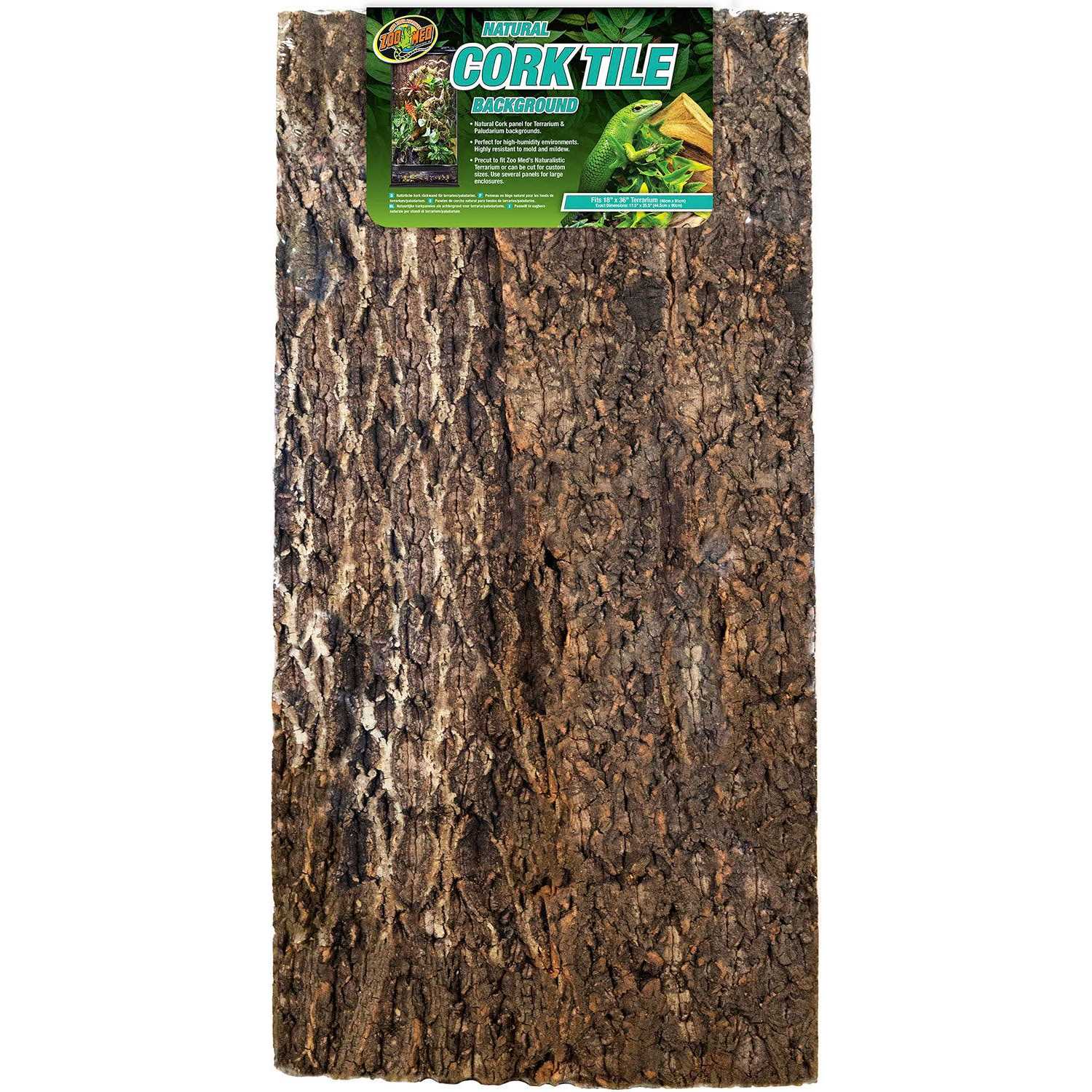 Alternative view of Zoo Med Natural Cork Tile Background