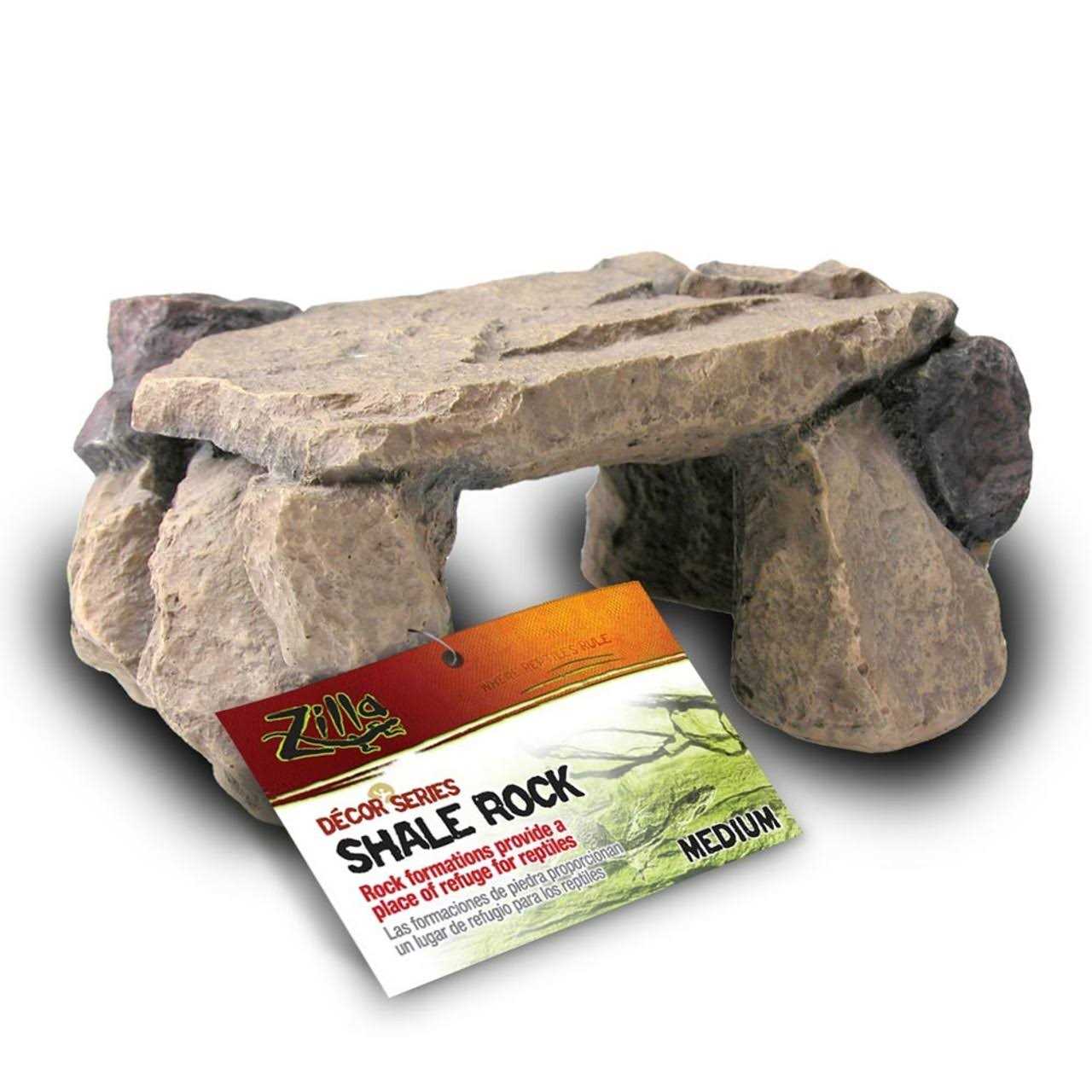 Alternative view of Zilla Shale Rock Den