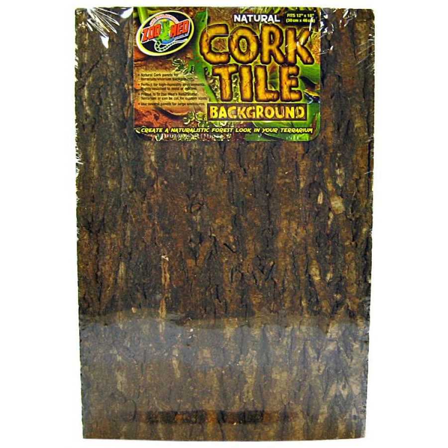 Zoo Med Natural Cork Tile Background