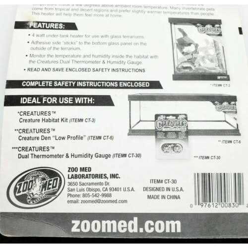 Alternative view of Zoo Med Creatures CreatureTherm Heater