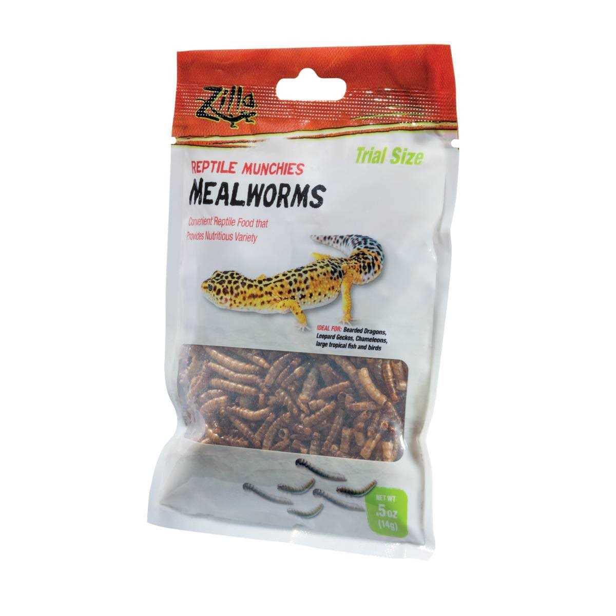 Zilla Munchies Mealworms Reptile