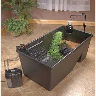 Alternative view of Zoo Med Aquatic Turtle Tub Kit
