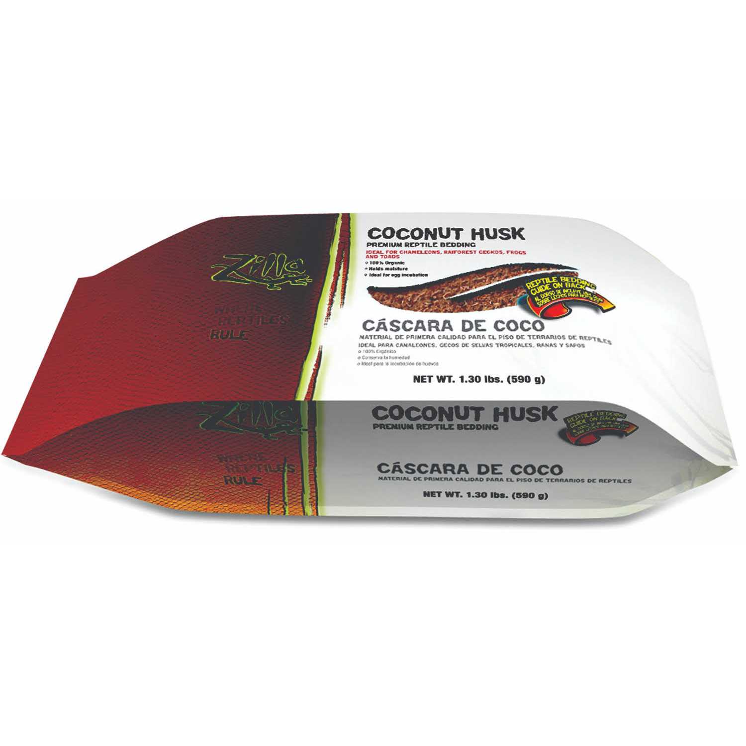 Zilla Coconut Husk Brick Reptile Bedding