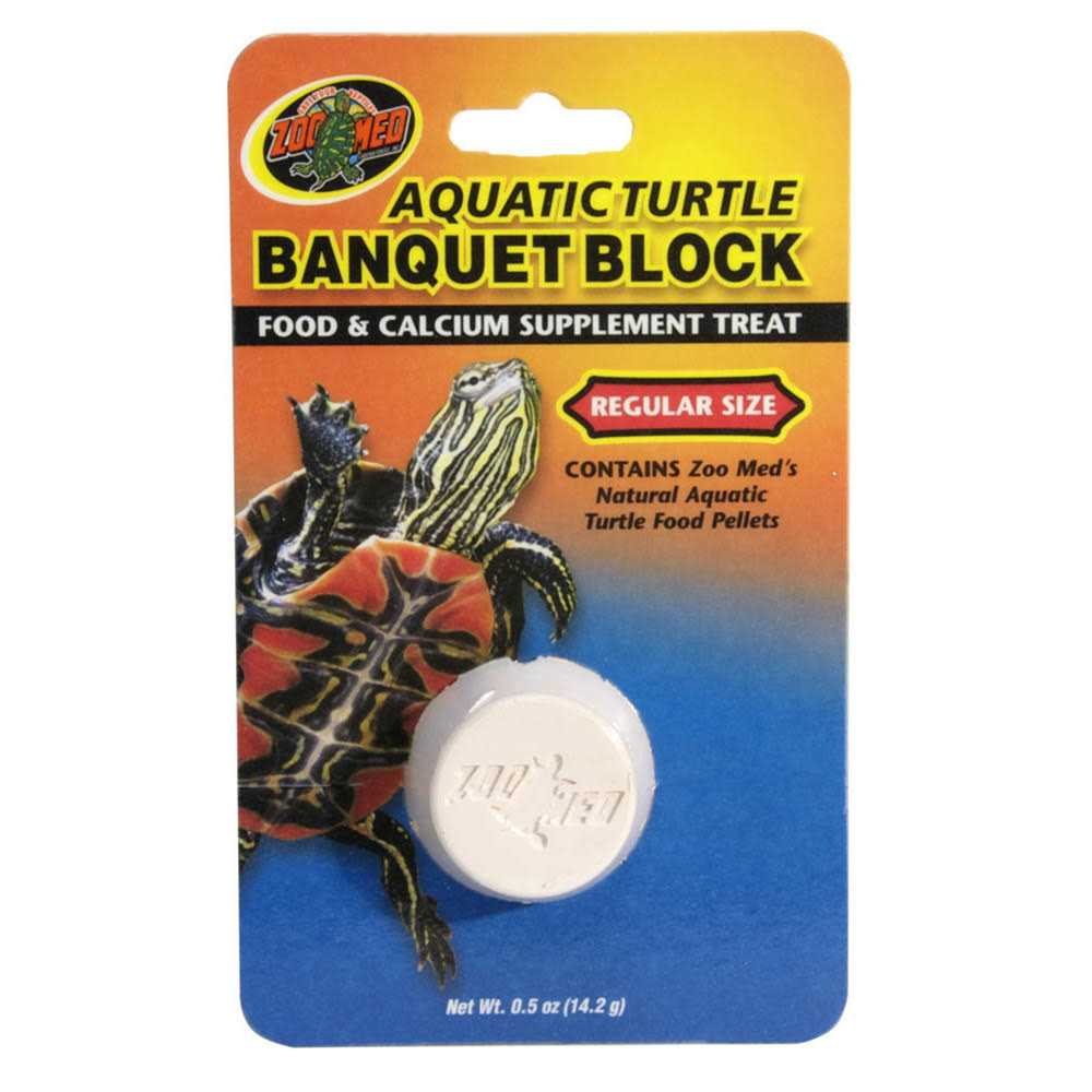 Alternative view of Zoo Med Aquatic Turtle Banquet Block