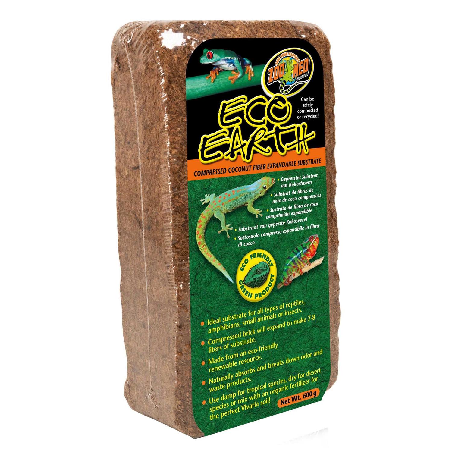 Alternative view of Zoo Med Eco Earth Compressed Coconut Fiber Substrate
