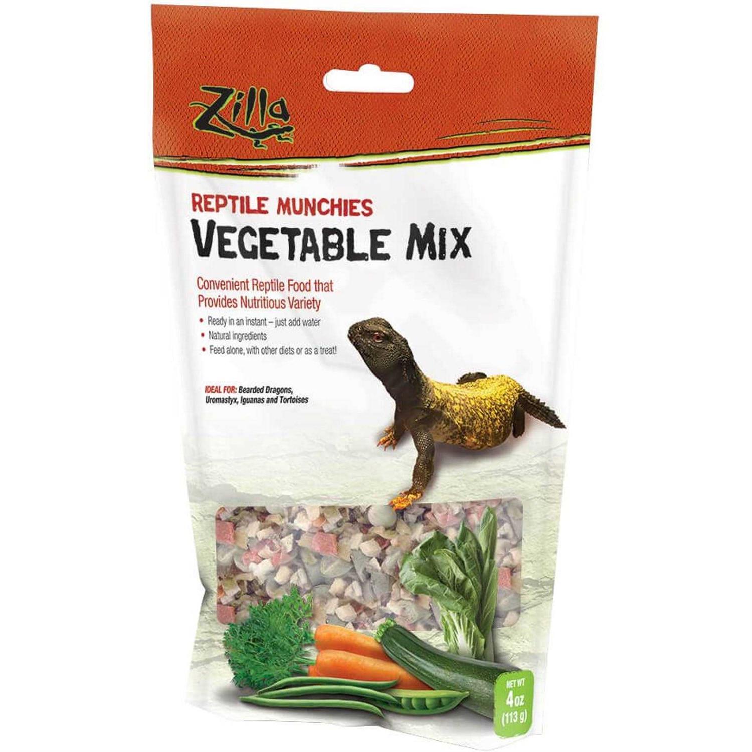 Zilla Reptile Munchies Vegetable Mix