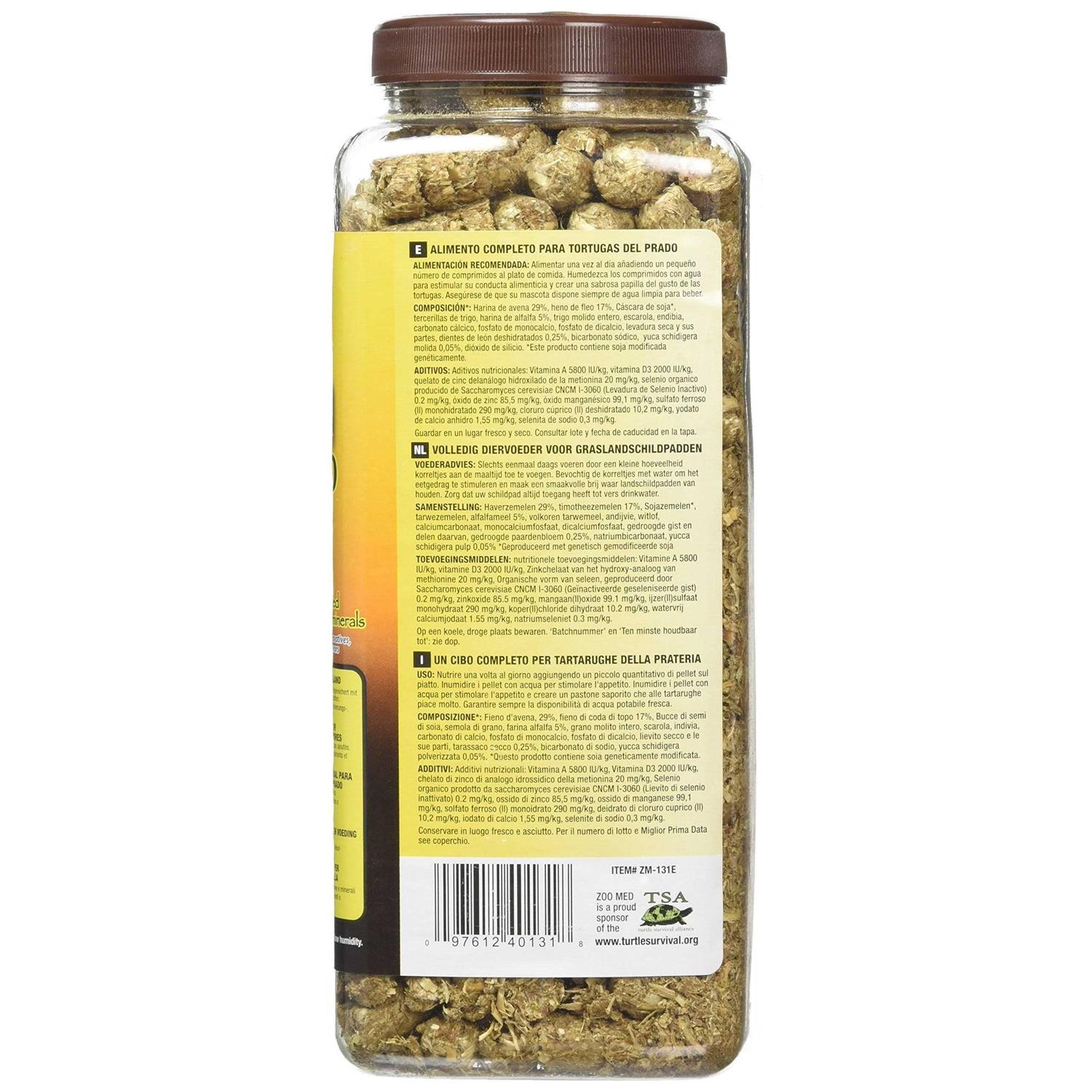 Alternative view of Zoo Med Natural Grassland Tortoise Food