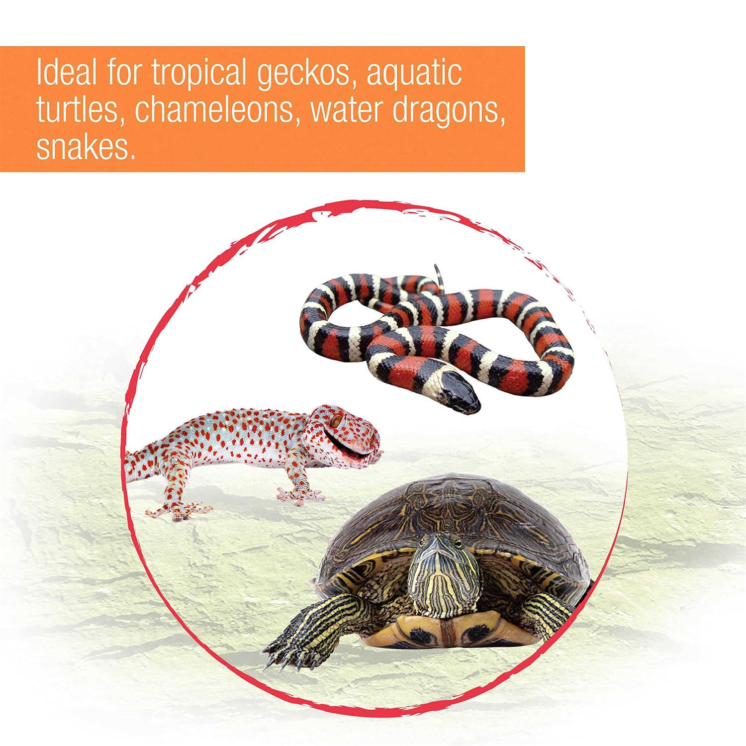 Alternative view of Zilla Slimline Tropical Reptile Fixture