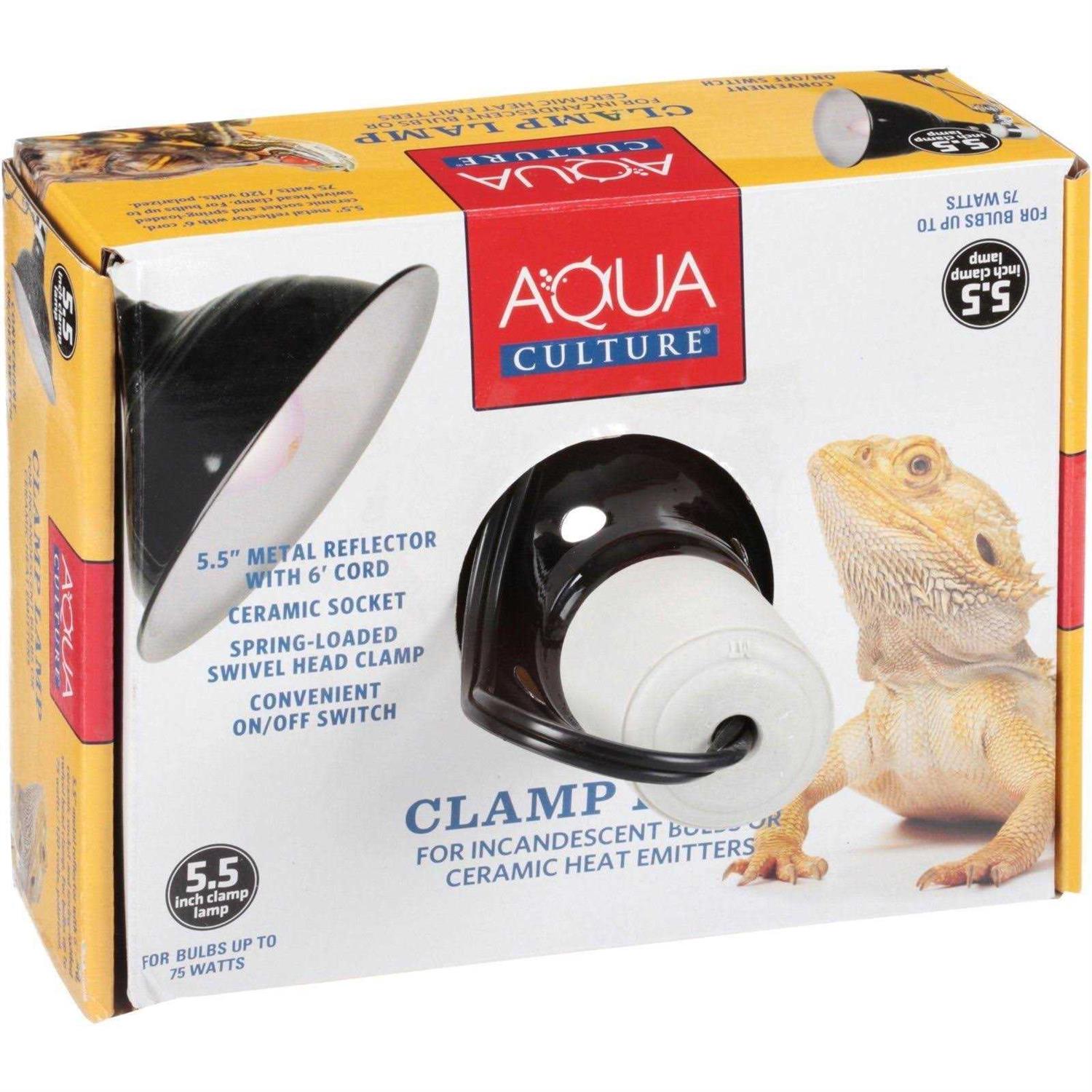 Alternative view of Aqua Culture 5.5 inch Clamp Lamp