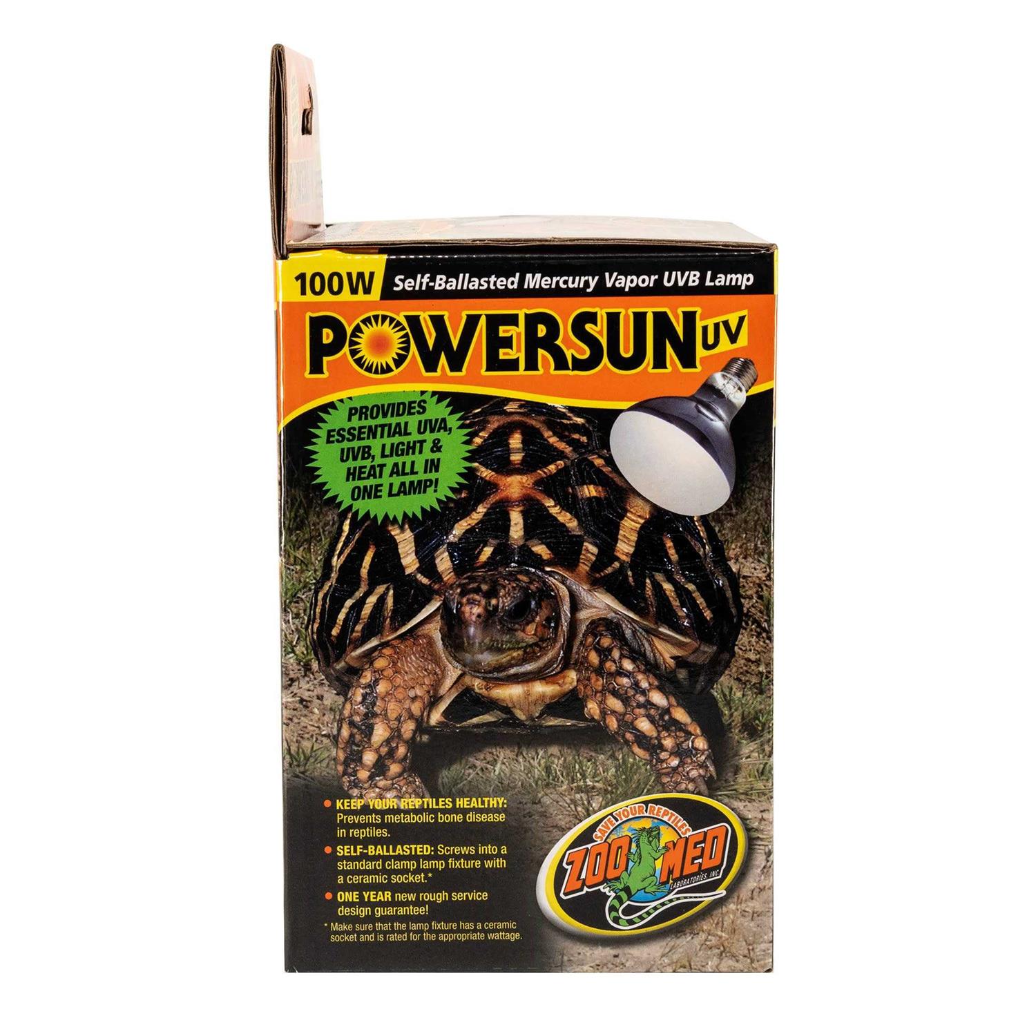 Alternative view of Zoo Med PowerSun UV Self-Ballasted Mercury Vapor UVB Lamp