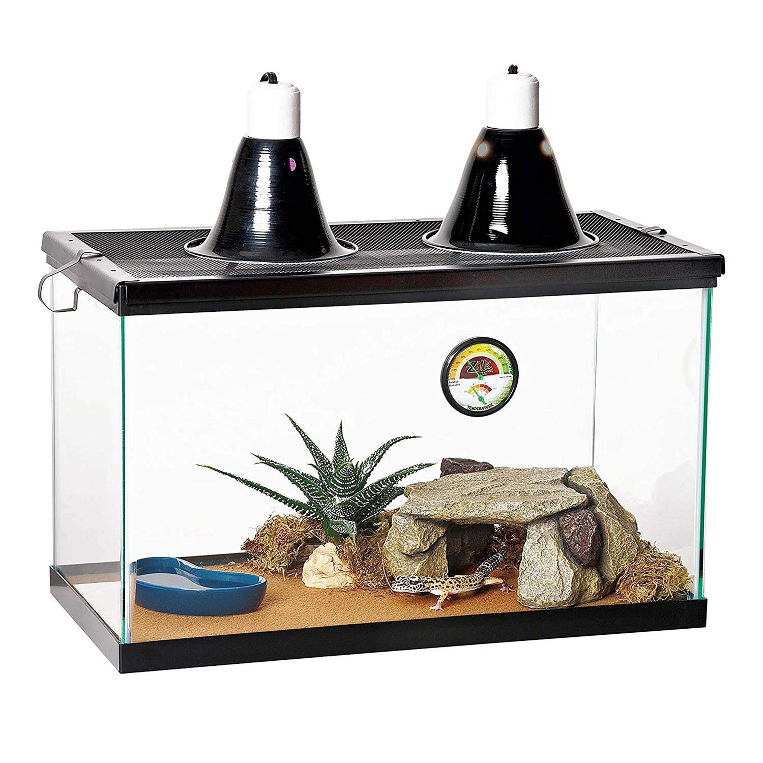 Zilla Desert Reptile Starter Kit 10 with Light and Heat