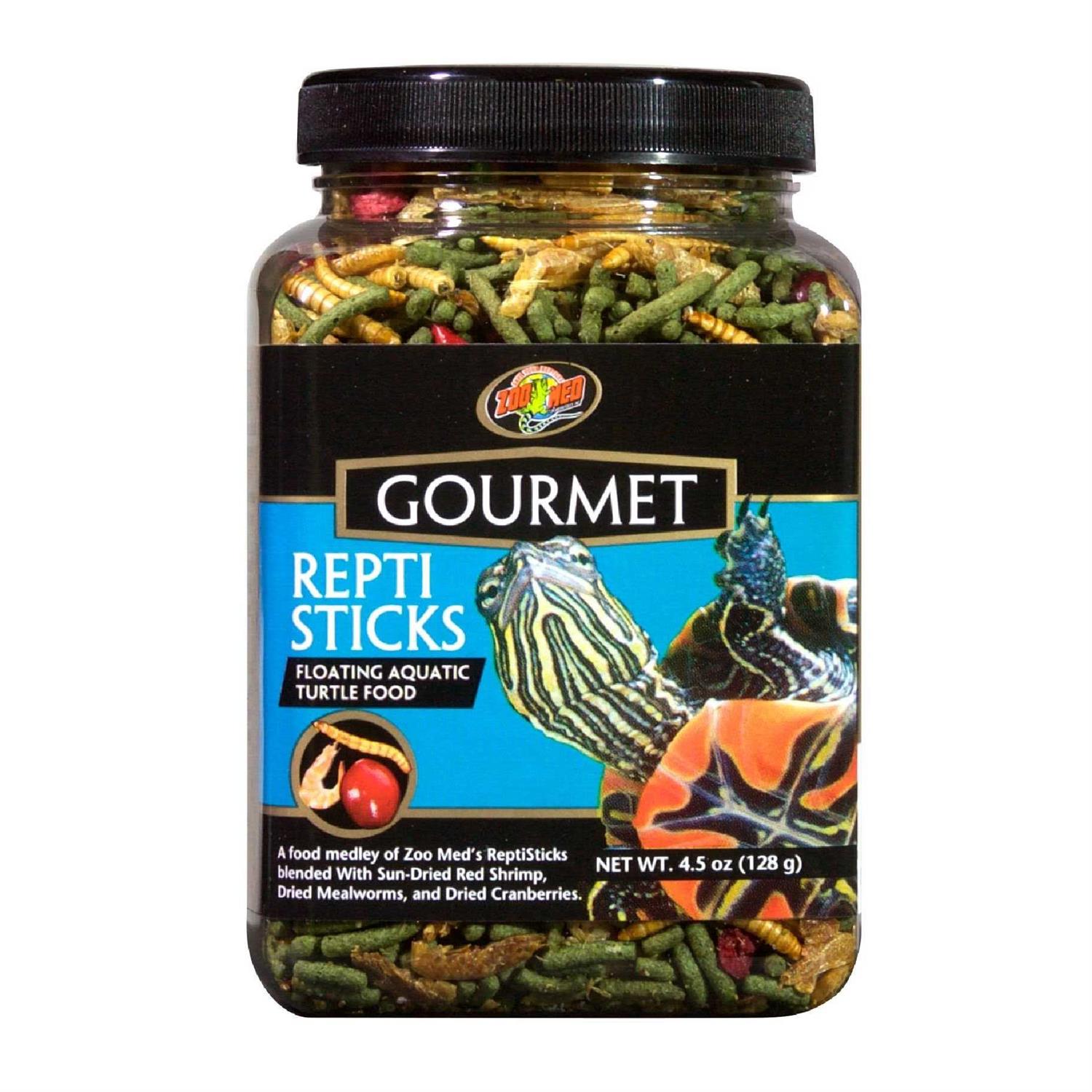 Zoo Med Gourmet Reptisticks Floating Aquatic Turtle Food