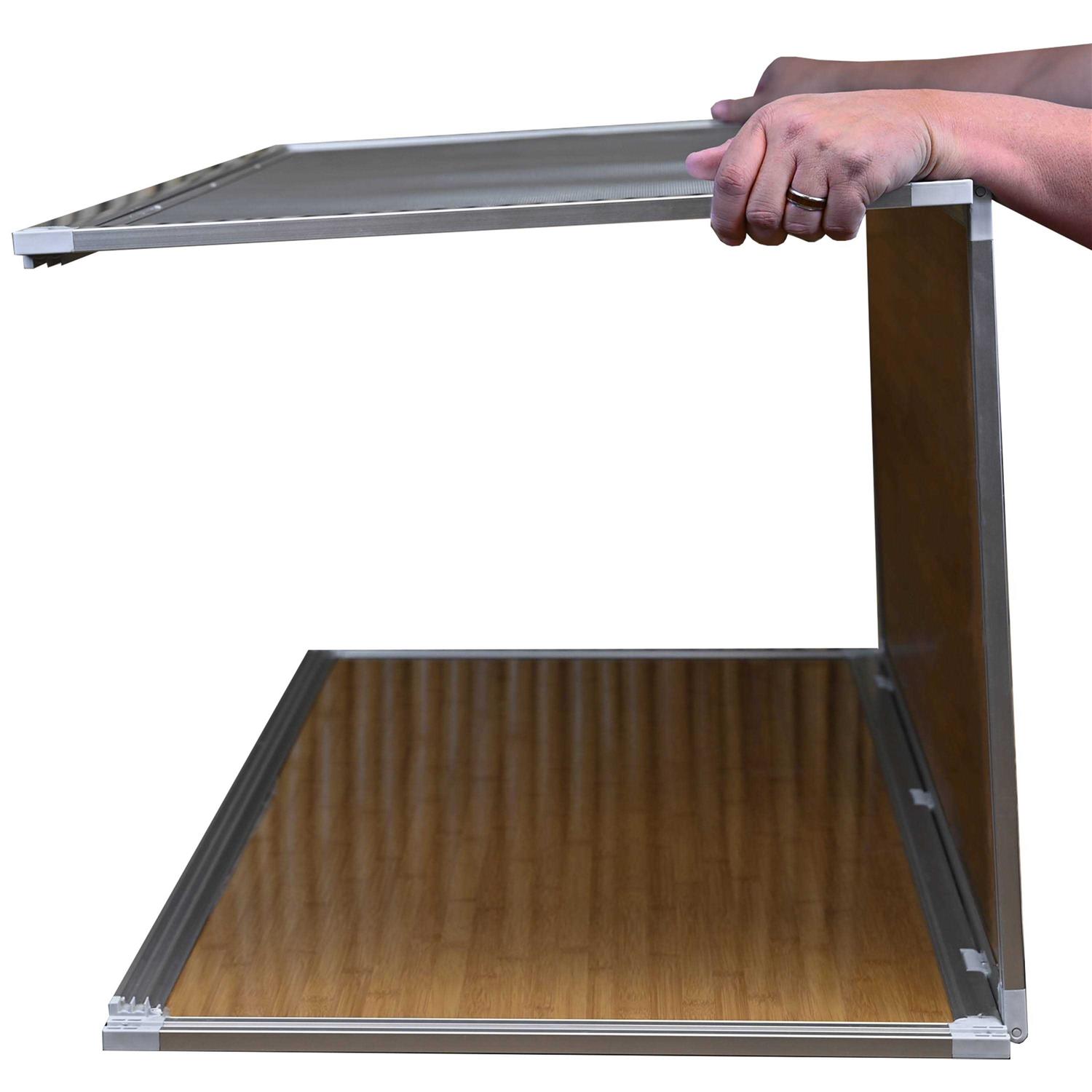 Alternative view of Zen Habitats 4'x2'x2' Meridian Wood Reptile Enclosure